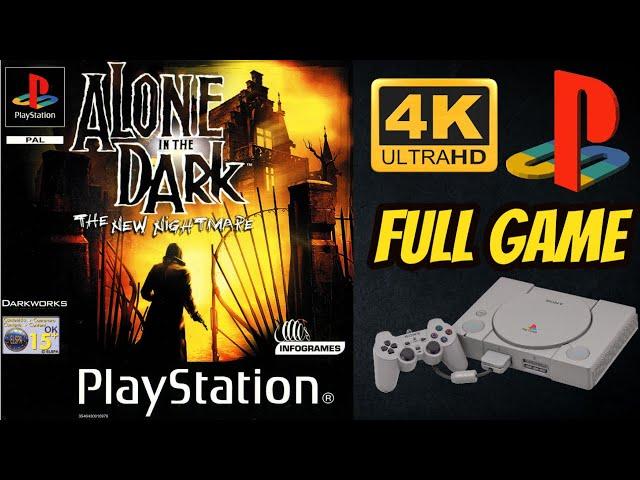 Alone in the Dark: The New Nightmare | PS1 | 4K60ᶠᵖˢ UHD| Longplay Walkthrough Full Movie Game