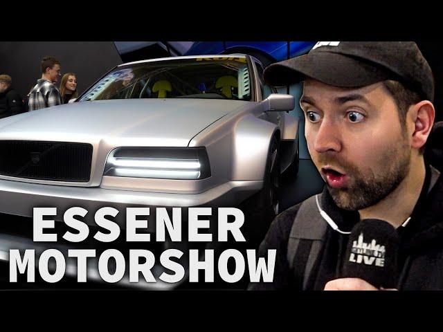 Adam im PS-RAUSCH auf der ESSENER MOTORSHOW 2024 Ein FEST für SATTER HUGO?! 