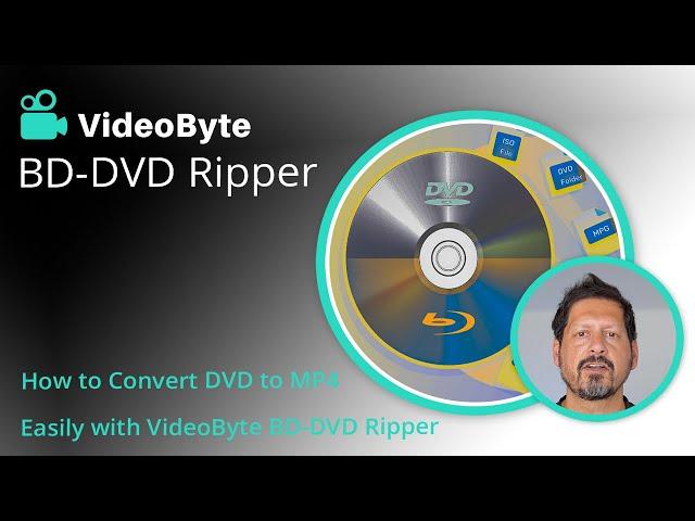 How to Convert DVD to MP4 Easily with VideoByte BD-DVD Ripper | Digitize Your DVDs Perfectly