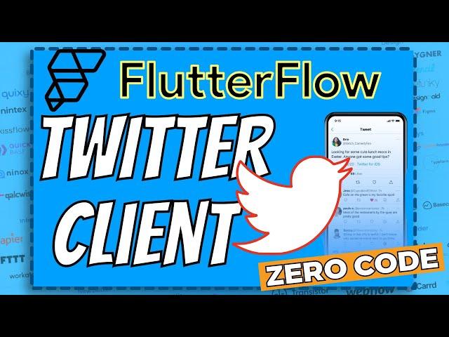 EASILY Build Twitter Clone with ZERO CODE in FlutterFlow! [2022 Tutorial]