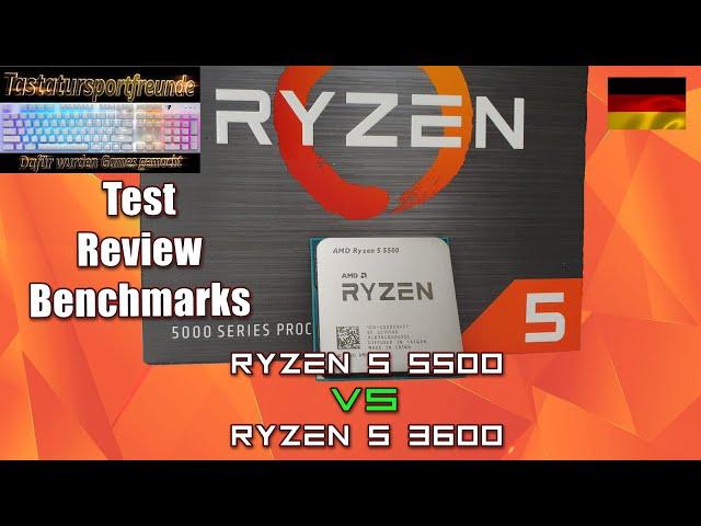 AMD Ryzen 5 5500 VS Ryzen 5 3600 | Test | Review | Benchmarks | Vergleich | Specs