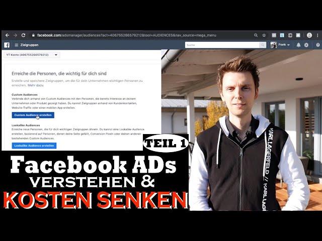 Facebook Werbung schalten und Kosten gering halten mit Custom und Lookalike Audience [Anleitung 001]