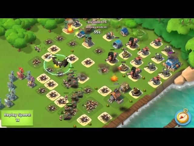 [Boom Beach] Combo Tank + Grenadier