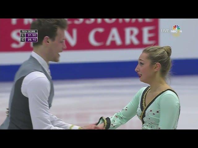 2017 Europeans - Esbrat / Novoselov SP NBCSN HD