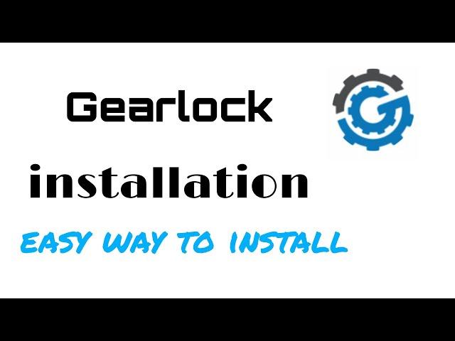 How to install Gearlock in any andriod x86 os easy to install