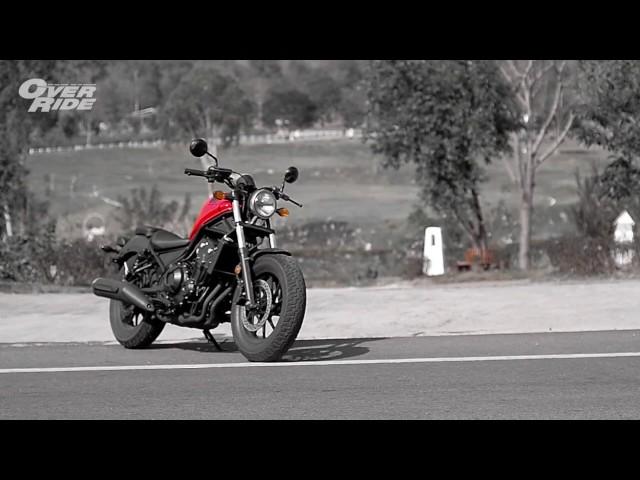 HONDA REBEL 500 Review BY OVER RIDE