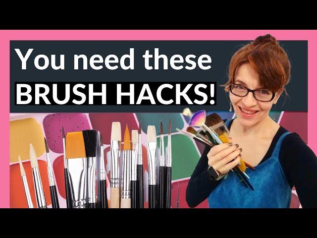 Watercolor Hacks (Brush Tricks You NEED to Know!)