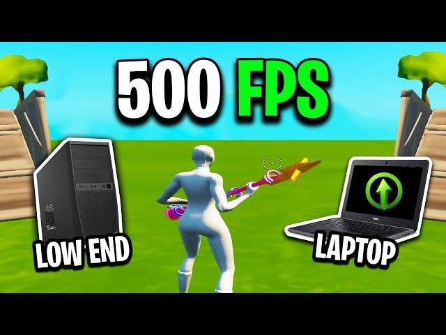 How To Get 500FPS on Low End PC! (Budget PC/Laptop)