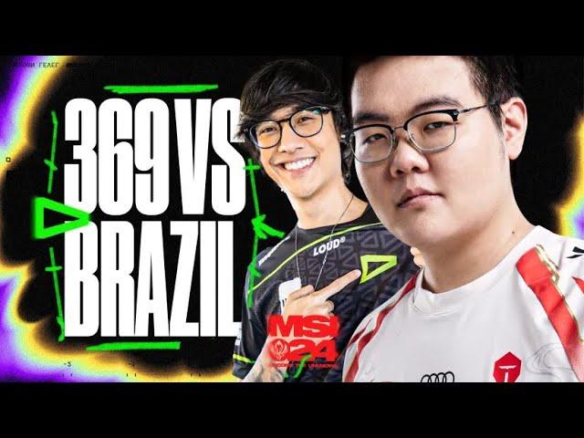 BRAZIL SURPRISE AT MSI ALREADY - TES TAKE ON LOUD MSI 2024 - CAEDREL