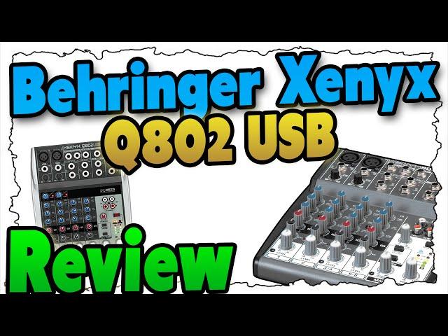 Behringer Xenyx Q802 USB - Review (Deutsch) DAS perfekte Mischpult?