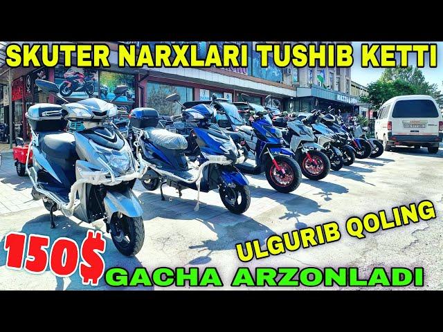 SKUTER NARXLARI TUSHIB KETTI 2024 ULGURIB QOLING ARMADA MOTORS