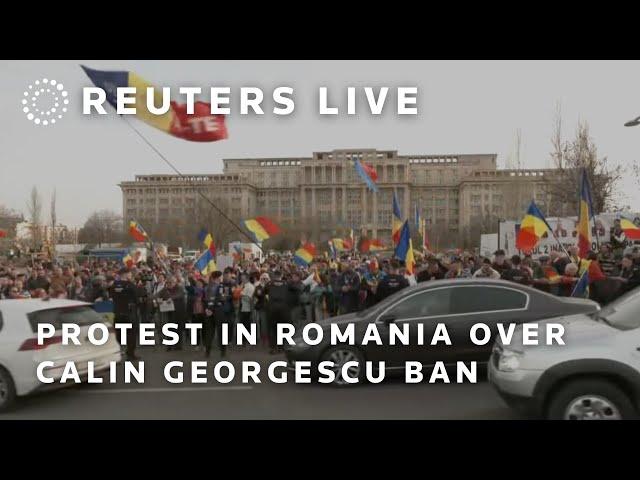 LIVE: Protests expected in Romania as court decides on Calin Georgescu ban