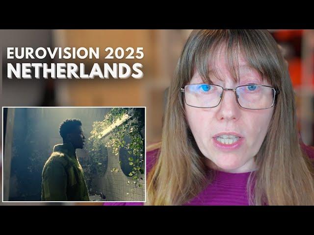 So emotive - Vocal Coach Reacts to Claude 'C'est La Vie' Netherlands Eurovision 2025