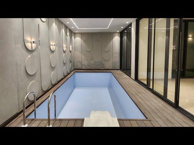 Explore the Basement of this 500yds Luxury Triplex in South Delhi!  Swimming Pool | Top Builder 