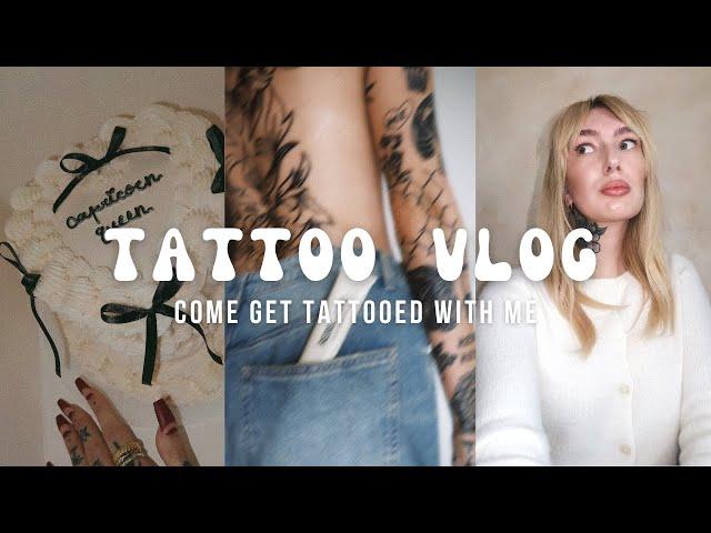 TATTOO VLOG | Getting my back tattooed