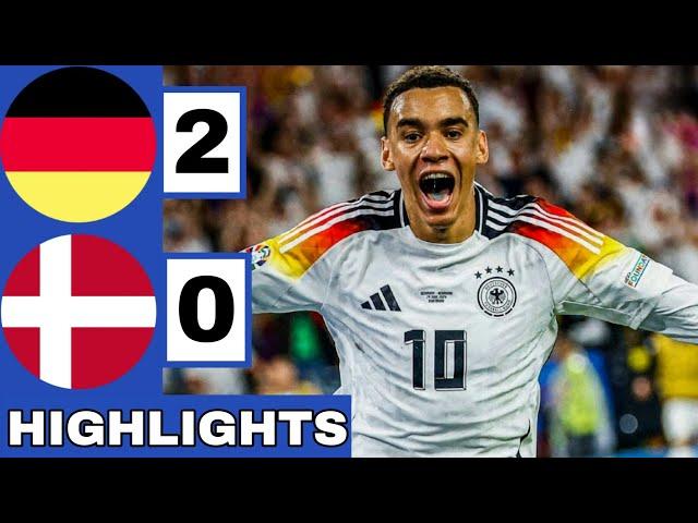 ️ Germany vs Denmark (2-0) All GOALS & Extended HIGHLIGHTS | EURO 2024 Round Of 16!