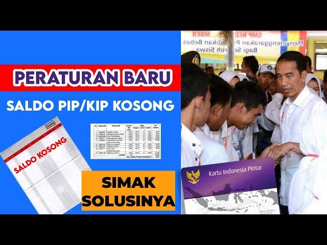 Alasan SALDO PIP 2021 0 ( KOSONG ) || Saldo KIP Kosong