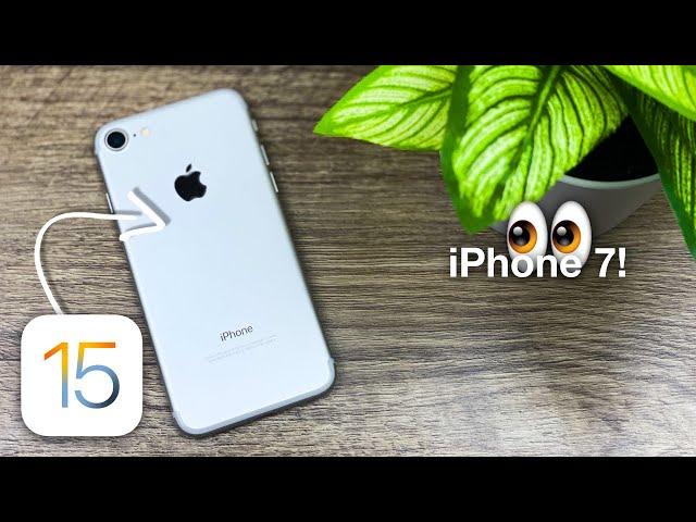 iOS 15 iPhone 7 FULL REVIEW!! || Another Year...