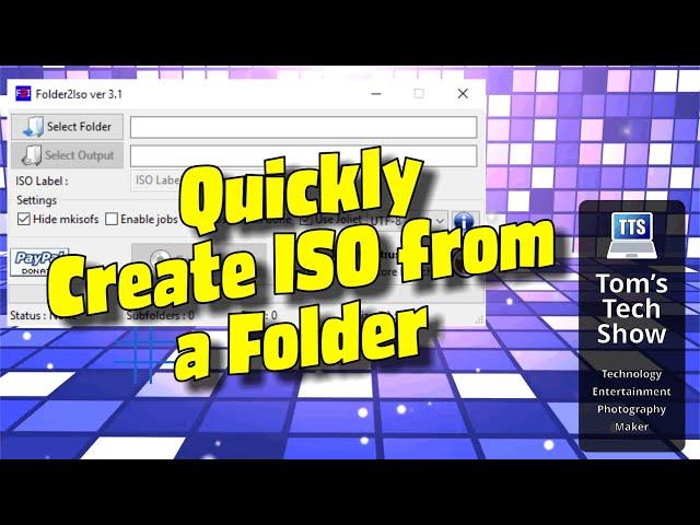 Create and ISO from a Folder