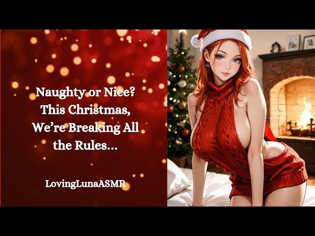 F4M| Spicy Christmas comfort with your girlfriend| ASMR