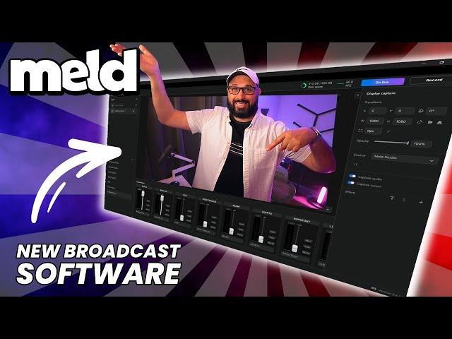 Meld Studio Overview! A New Amazing Free Software For Livestreams!