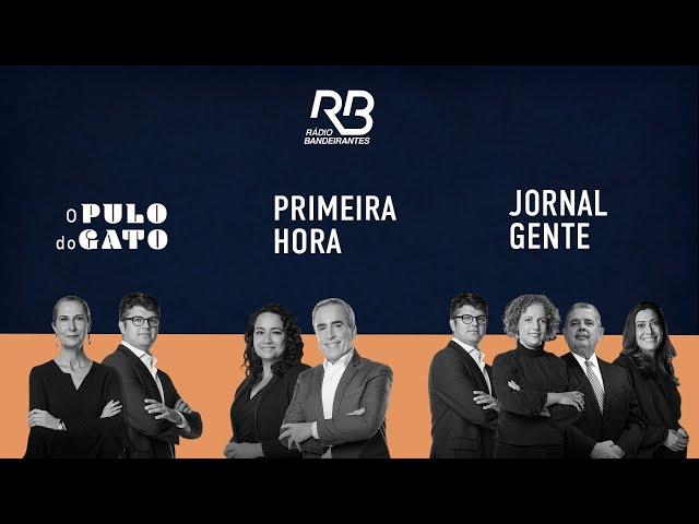  Jornalismo Rádio Bandeirantes - Manhã - Programa de 09/07/2024