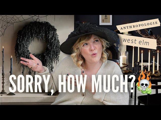 let's dupe expensive halloween decor for less!  | DIY DANIE
