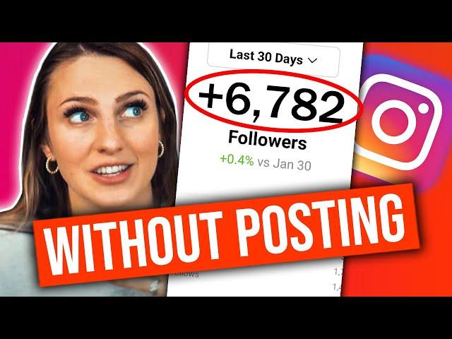 How To Get More Instagram Followers (Without Posting)