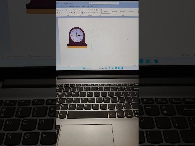 Table Clock ⏰ Symbol insert Tricks in Microsoft Office Word  #shorts #trending #viralshorts #feed