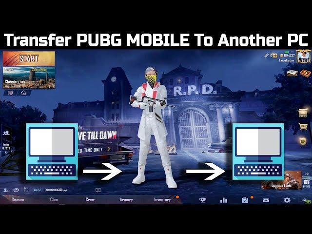 How to Transfer PUBG Mobile to Another PC - Install PUBG Mobile Without Internet