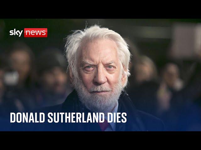 Donald Sutherland, Hunger Games and Kelly's Heroes actor, dies