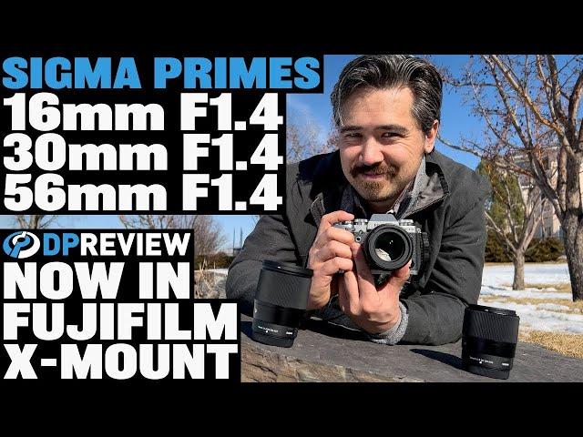 Sigma lenses on X-Mount: Better than Fujifilm primes?