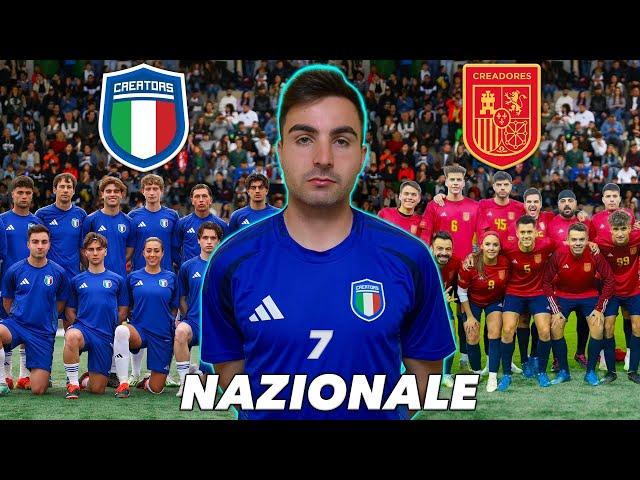 ️ Il mio ESORDIO nella NAZIONALE ITALIANA di CALCIO contro la SPAGNA