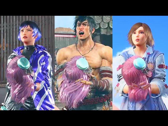 Tekken 8 - ALL Characters Reaction to Alisa's HeadBomb