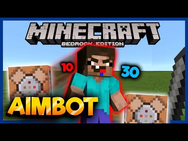 Genialer AIMBOT "Hack" Command!  Minecraft Bedrock Tutorial