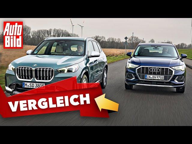 BMW X1 vs. Audi Q3 (2023) | Der neue BMW X1 stellt sich dem Audi Q3 | Vergleich mit Dennis Petermann