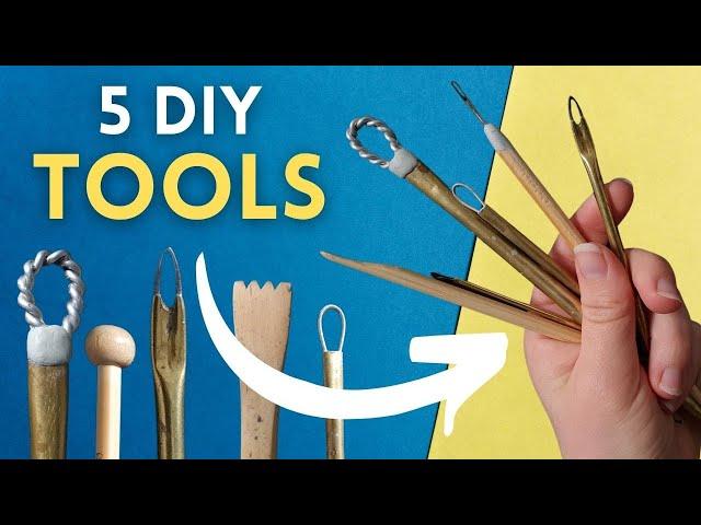 How To Make Your Own SCULPTING TOOLS