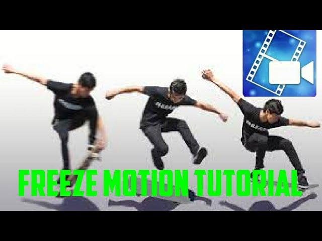 Freeze Motion Effect Tutorial With Powerdirector Crazy Effect