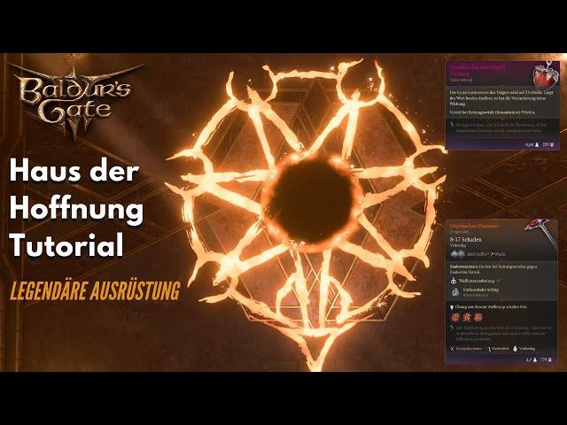 Raphaels Vertrag brechen / Orphischer Hammer & starke Ausrüstung  | Baldurs Gate 3 Haus der Hoffnung