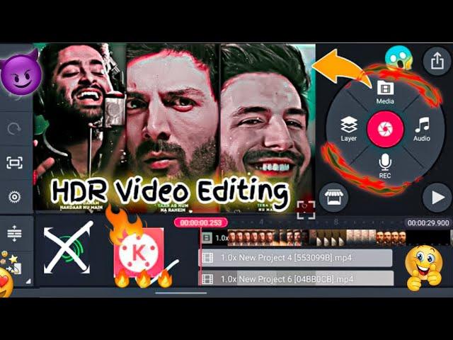 HDR  video_editing_KineMaster//KineMaster new effect video editing hdr