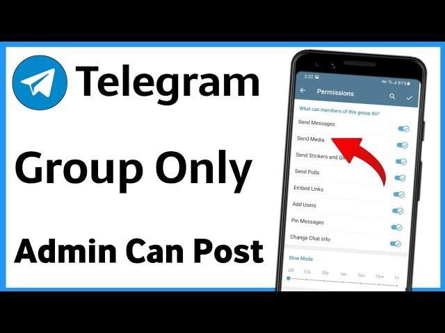 How To Make Telegram Group Only Admin Can Send Message