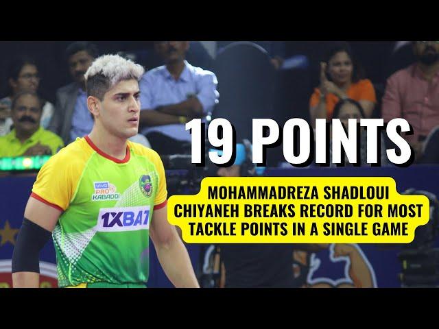 Mohammadreza Shadloui Chiyaneh - 19 POINTS for Patna Pirates vs Dabang Delhi - Full Highlights