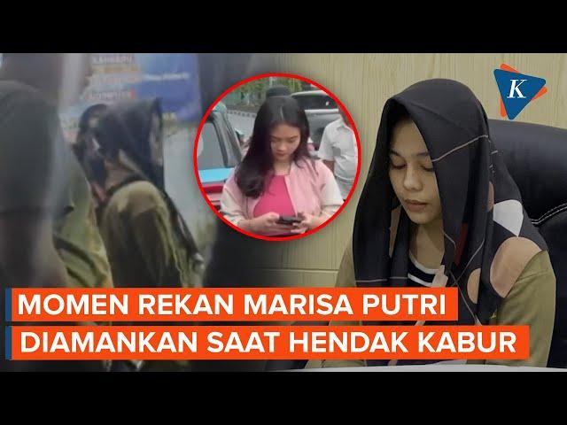 Detik-detik Rekan Marisa "Penabrak Mabuk" Diamankan Saat Hendak ke Asahan