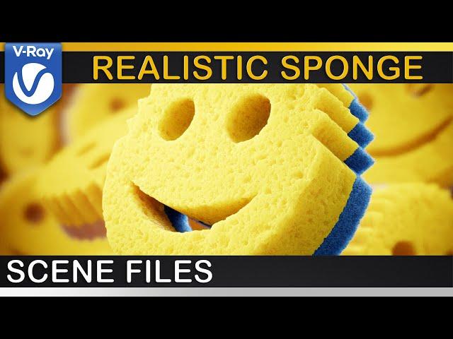 V-Ray | Procedural SPONGE Material