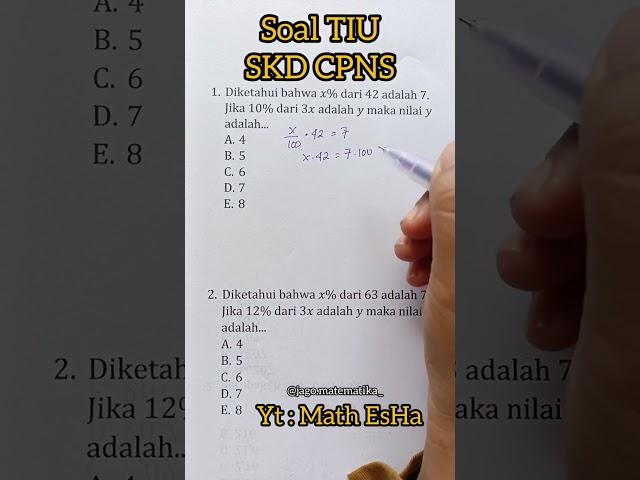 SOAL TIU SKD CPNS 2024