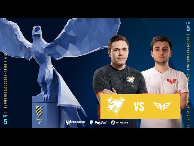 VIRTUS.PRO vs HEROIC // Rainbow Six European League 2021 - Stage 3 - Playday #5