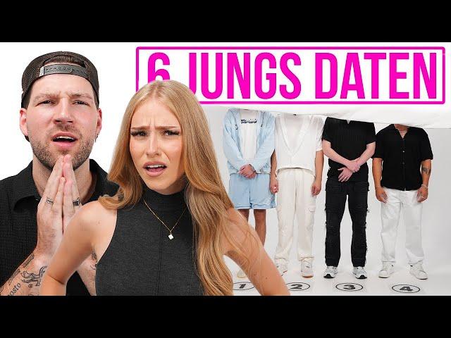 6 JUNGS BLIND DATEN!  mit LINA