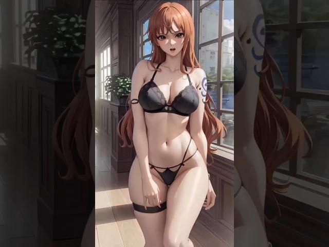 Nami | One Piece| Ai Anime filter #nami #hot