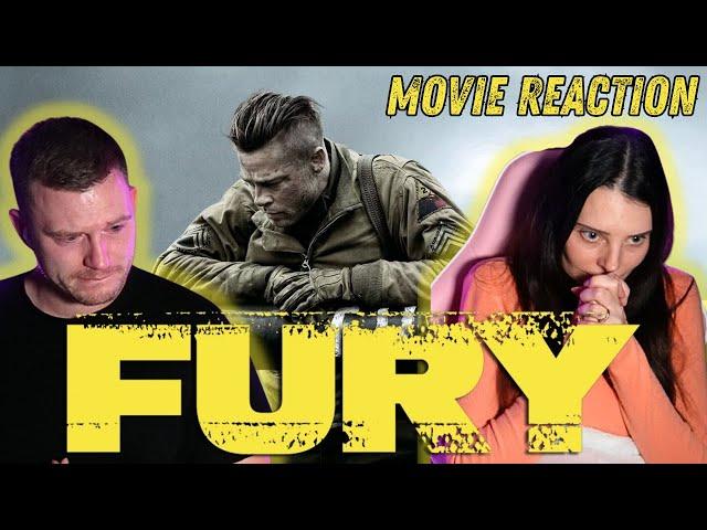 FURY is an INCREDIBLE War Film! | MOVIE REACTION | First Time Watching!