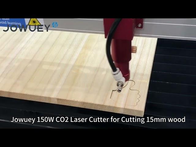 1390 150W CO2 Laser Cutter for Cutting 15mm wood